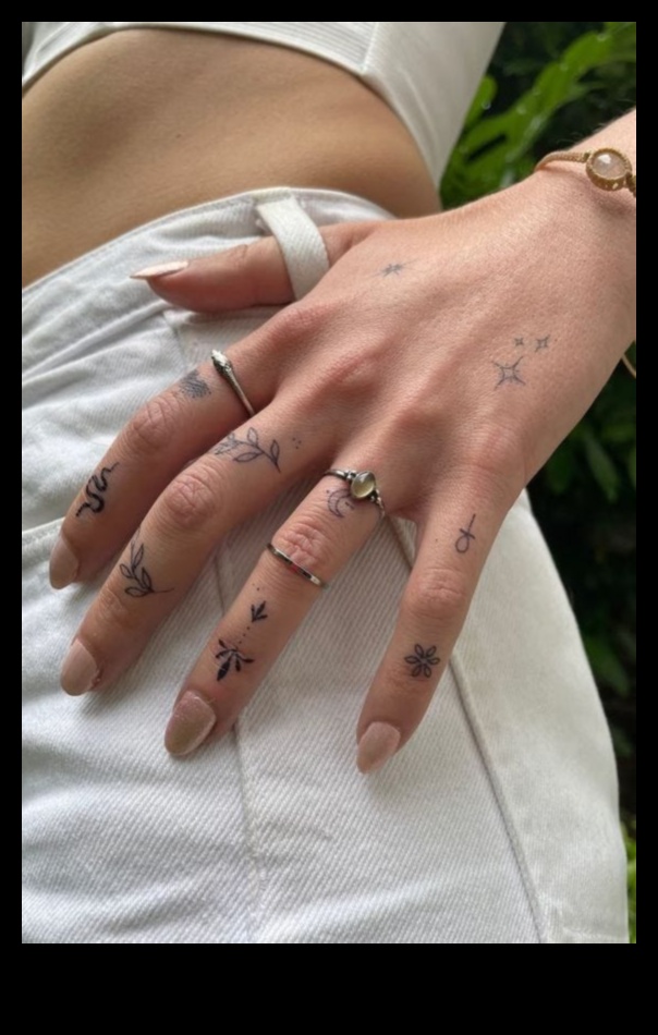 Declarații subtile: ridicați-vă stilul cu tatuaje minimaliste delicate