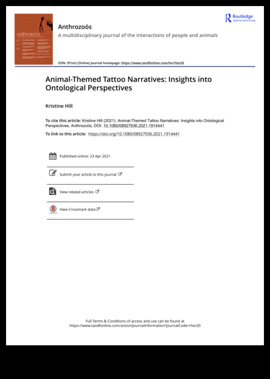 Jurnalele junglei Narațiunile cu tatuajele animalelor explorate în limba engleză 1 Jungle Journals: Animal Tattoo Naratives Explored