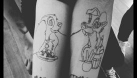 Cerneală epică: tatuaje de cuplu care creează povești despre povești de dragoste atemporale și nesfârșite